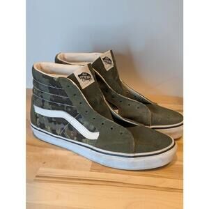 Vans Sk8-Hi Camo High Top Sneakers Mens‎ Size 7.5
